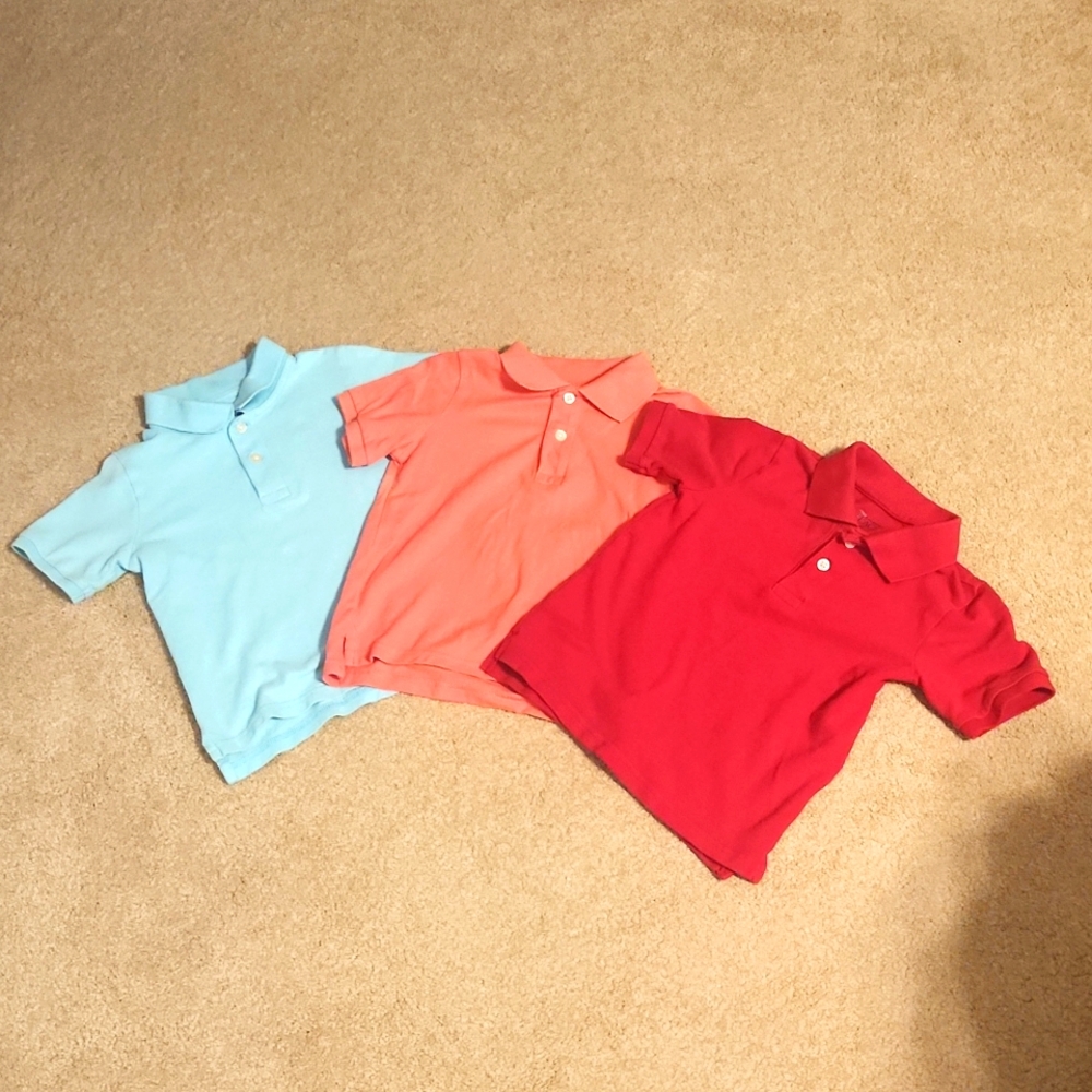 3 boy kid polos bundle
